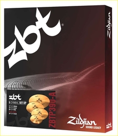 ZILDJIAN CARTONE 5 ZBT PRO 390 (ZBTP390-A): RIDE + HI-HAT + 2 CRASH