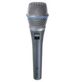 SHURE BETA87A MICROFONO VOCE CONDENSATORE SUPERCARDIOIDE