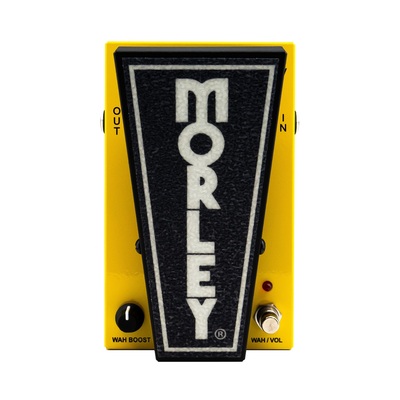 MORLEY 20/20 POWER WAH VOLUME - PDALE WAH ET VOLUME - JAUNE