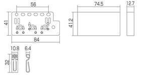 WILKINSON PONTE TREMOLO VSVG CK