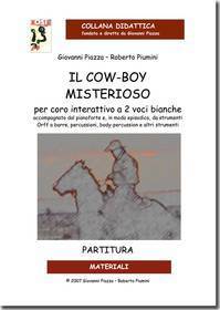 IL COW BOY MISTERIOSO PARTITURA