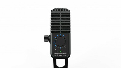 IK MULTIMEDIA IRIG STREAM MIC PRO - MICROFONO CON INTERFACCIA AUDIO INTEGRATA