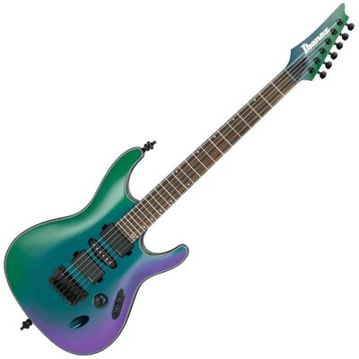 IBANEZ S671ALBBCM BLUE CHAMELEON