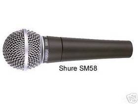 SHURE SM58 MICROFONO DINAMICO CARDIOIDE