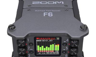 ZOOM F6 - MULTITRACK FIELD RECORDER