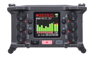 ZOOM F6 - MULTITRACK FIELD RECORDER