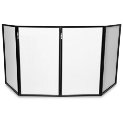 VONYX DB2 FOLDABLE DJSCREEN 120X70X4 WH