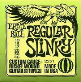 Ernie Ball 2221 Nickel Wound Regular Slinky 10-46